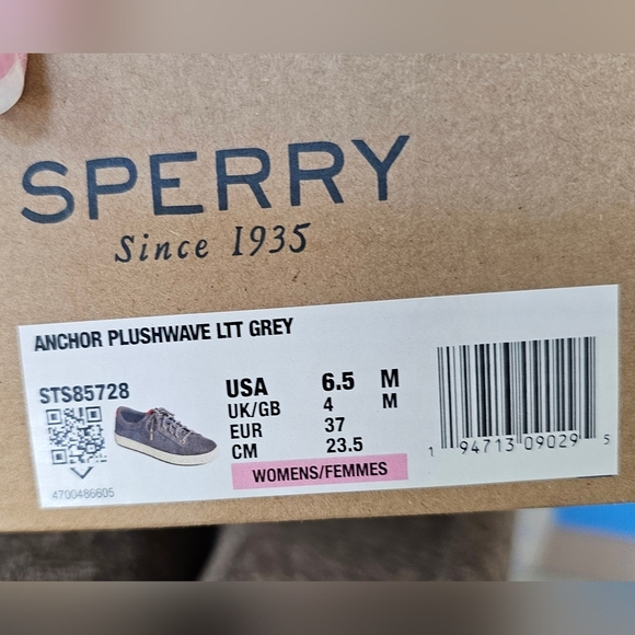 Sperry Women's Vulcanized Anchor Plushwave LTT Suede Sneaker Shoes 6.5 - Picture 14 of 16